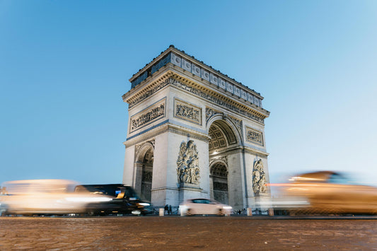 Visiting the Arc the Triomphe through the Maison Noel Lens
